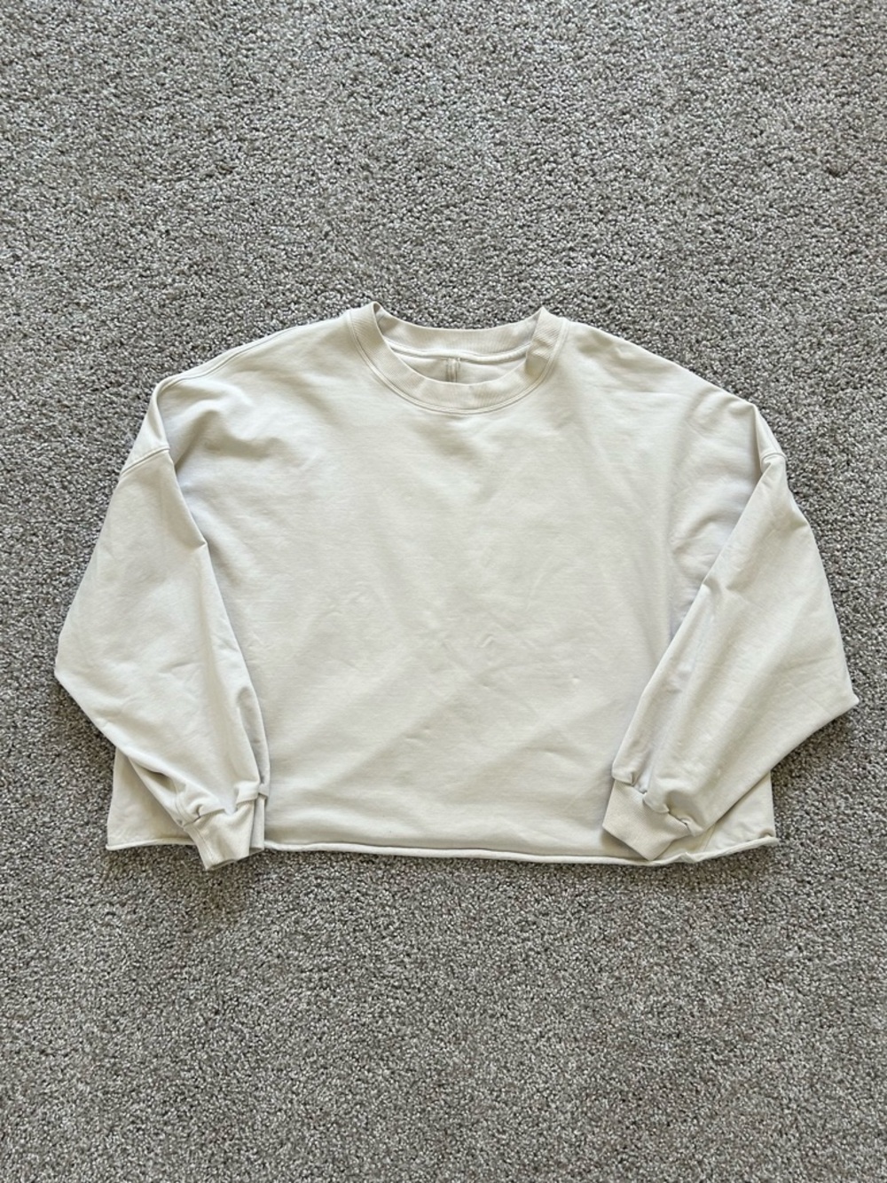lululemon cropped scuba long sleeve